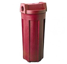 Pentek 150015 10in Red High Temperature Housing