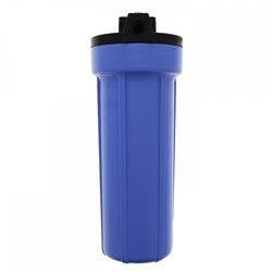 Pentek 158114 Slim Line 10 inch Blue/Black Housing without PR