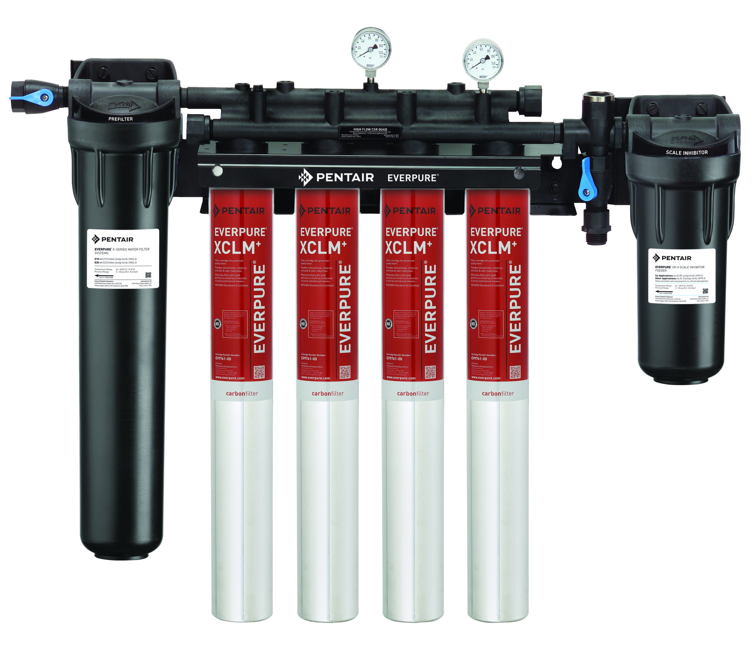 Everpure EV976134 High Flow CSR Quad-XCLM+ System Everpure EV976134 High Flow CSR Quad-XCLM+ System