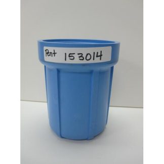 Pentek 153014 Slim Line 5 inch Blue Sump