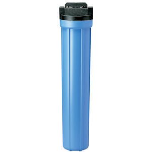 Pentek 150166 20in BlackBlue Valve-In-Head Filter Housing
