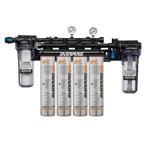 Everpure HF CSR 4FC EV9329-44 Quad Filter System