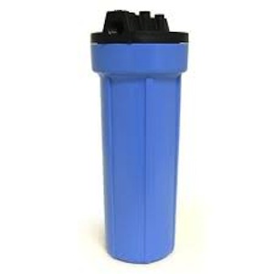 Pentek 158005 Slim Line 10 inch Blue/Black Housing with PR