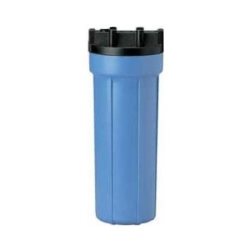 Pentek 158196 Slim Line 10 inch Blue/Black Housing without PR