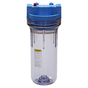 Pentek 150071 10in BlueClear Housing with Pressure Release Kit