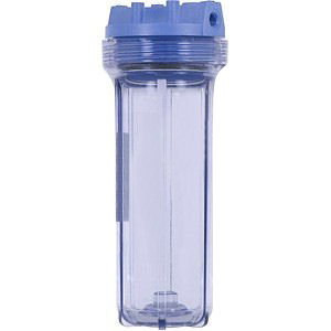 Pentek 158008 Slim Line 10 inch Clear/Blue Housing without PR