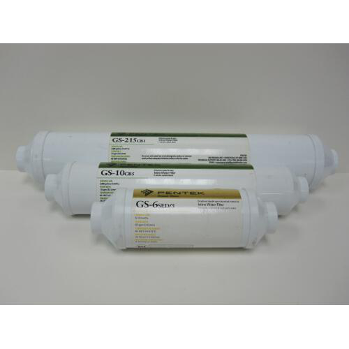 Pentek 255546-43 GS-10CALRO-H-38 John Guest Inline Filter