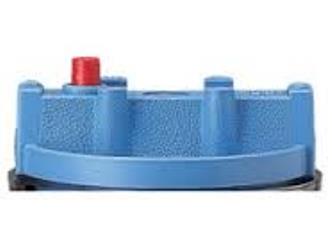 Pentek 154175 Slim Line 1/2 inch Blue Cap with PR
